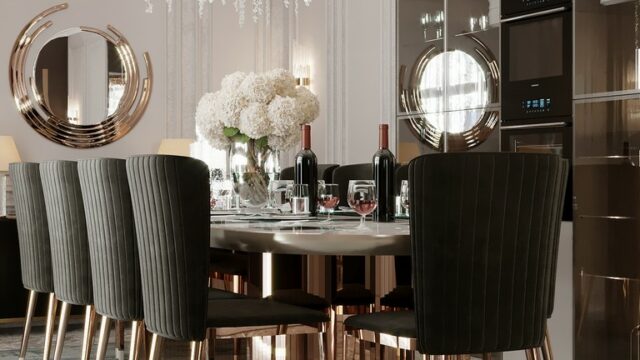 Design distinctive rooms for dinner